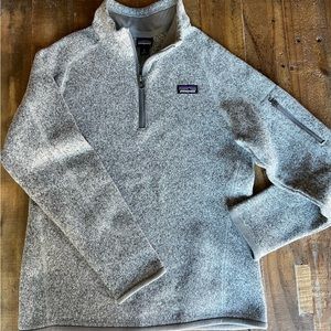 Patagonia Girl’s Better Sweater 1/4 Zip, size Large (12)